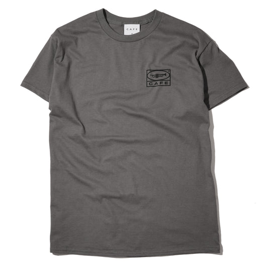 Skateboard Cafe - 45 Tee Charcoal / Black
