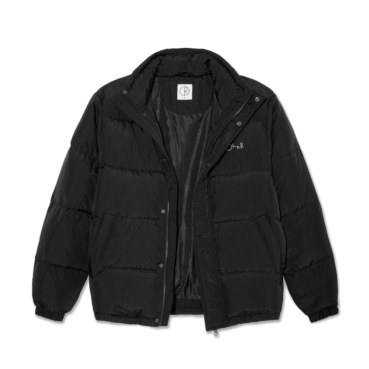 Polar Skate Co. – Basic Puffer Jacket Black