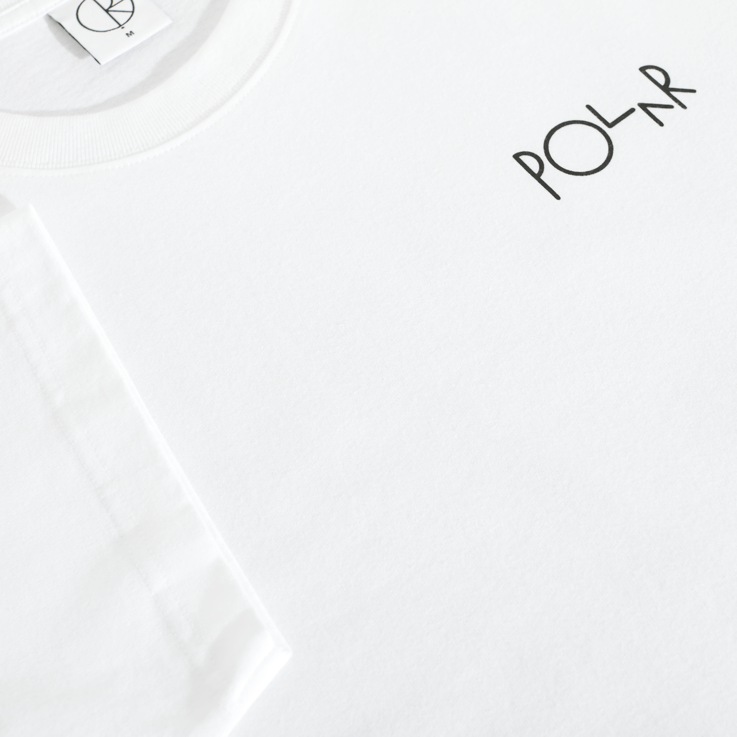 Polar Skate Co. - Fill Logo Tee Klez White