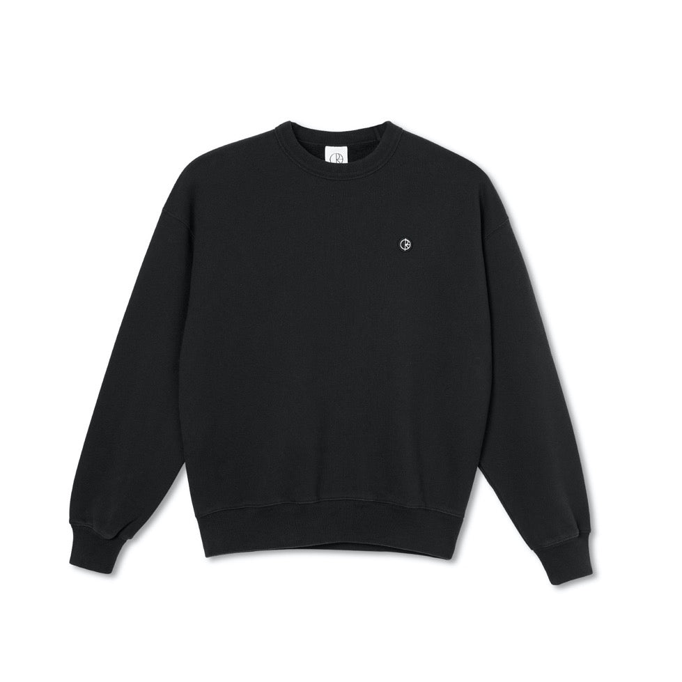 Polar Skate Co. - Patch Crewneck Black