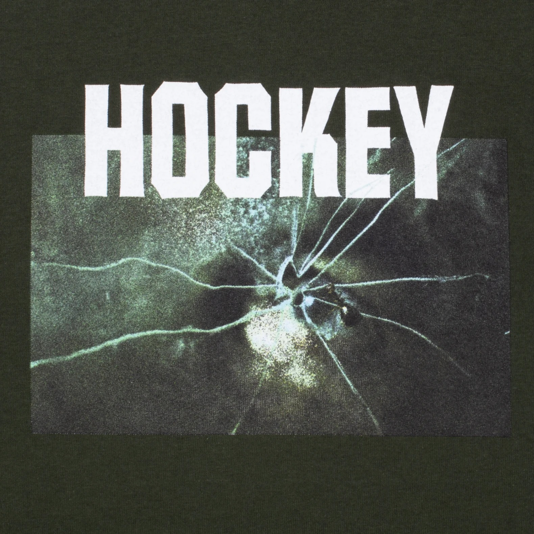 Hockey Skateboards - Thin Ice Tee dark Green Hockey Skateboards