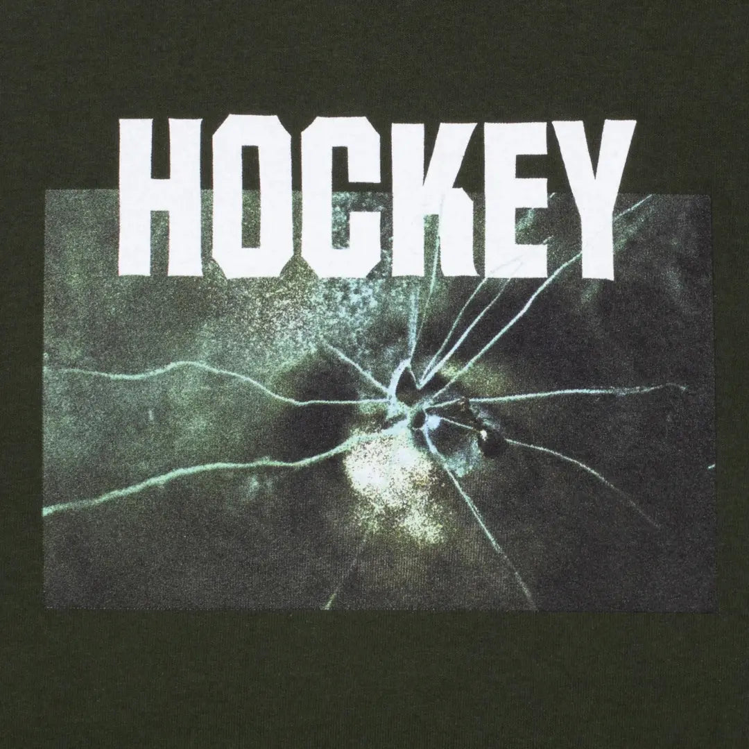 Hockey Skateboards - Thin Ice Tee dark Green Hockey Skateboards