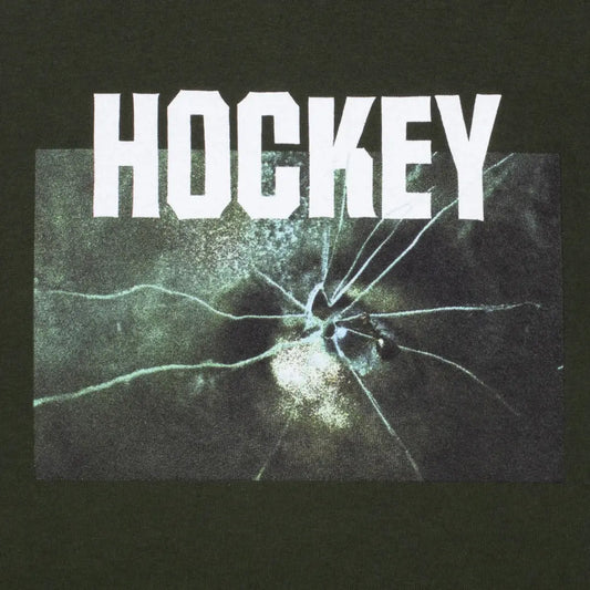 Hockey Skateboards - Thin Ice Tee dark Green Hockey Skateboards