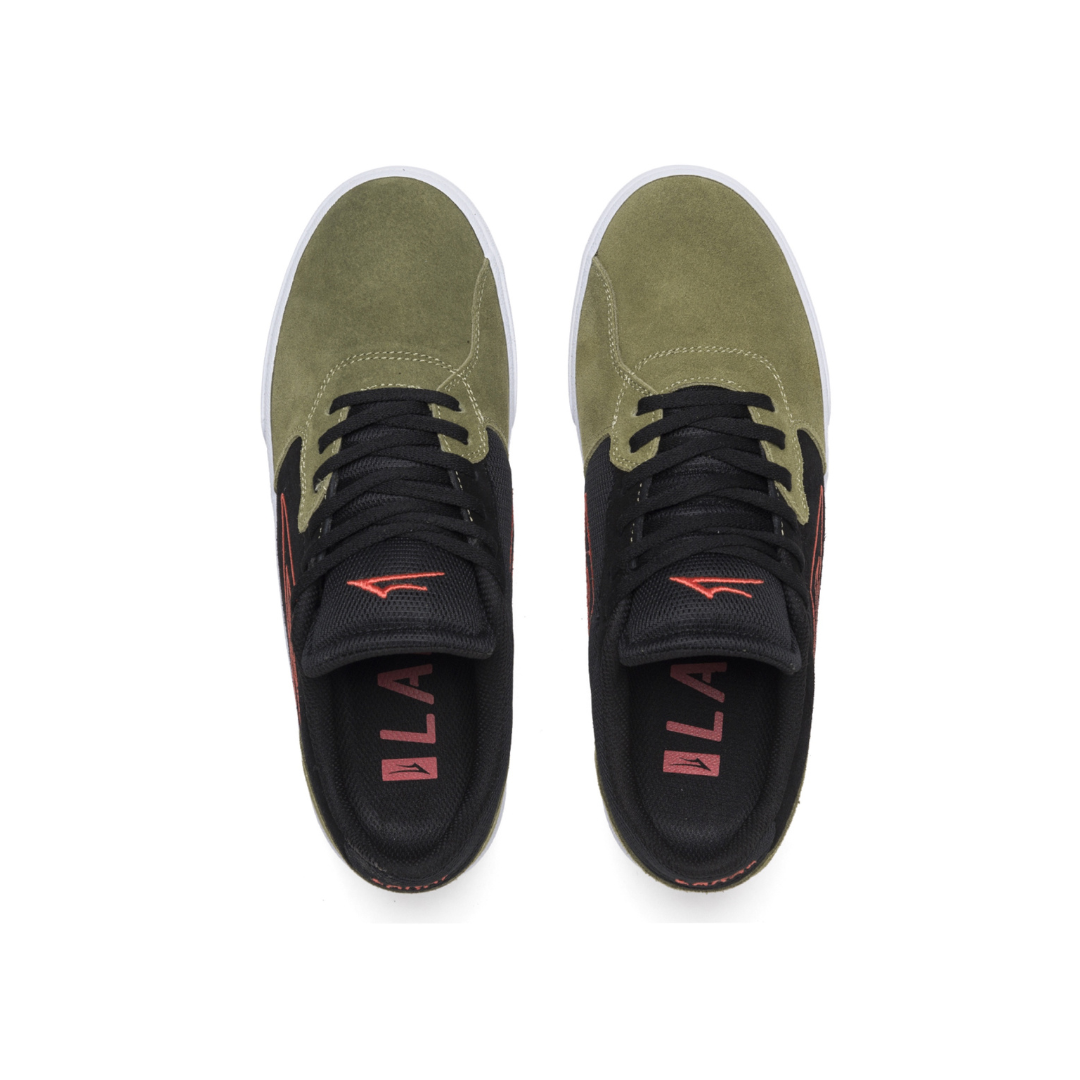 Lakai - Cardiff Schuhe Olive/Black Suede
