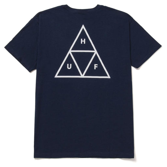 HUF - Essentials Triple Triangle Tee Navy