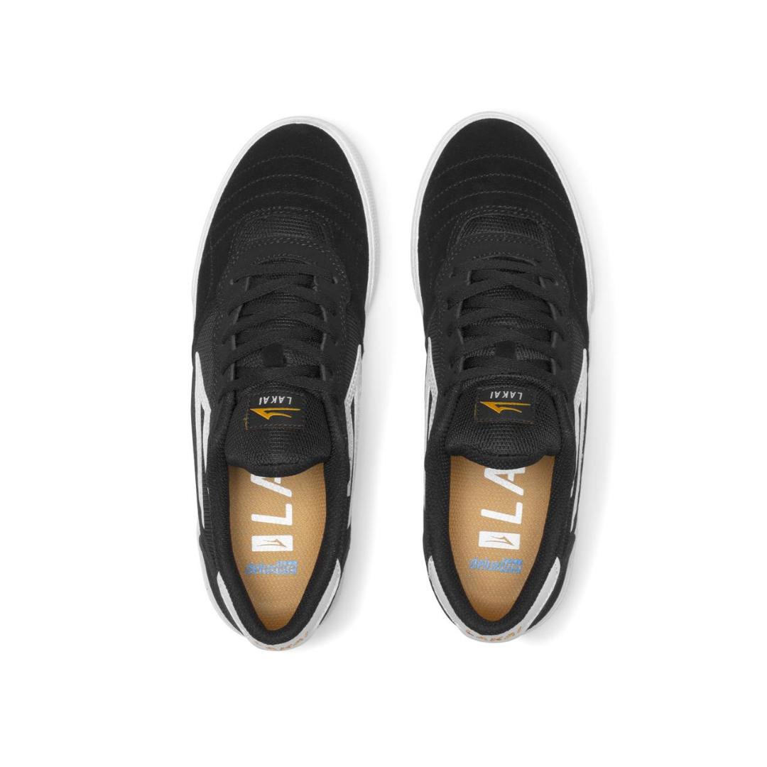 Lakai - Cambridge Schuhe Black/White Suede