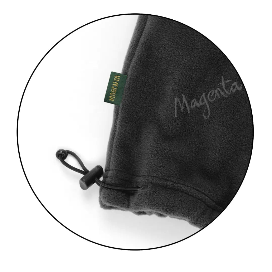 Magenta Skateboards - Loop Fleece Hoodie Black Magenta Skateboards