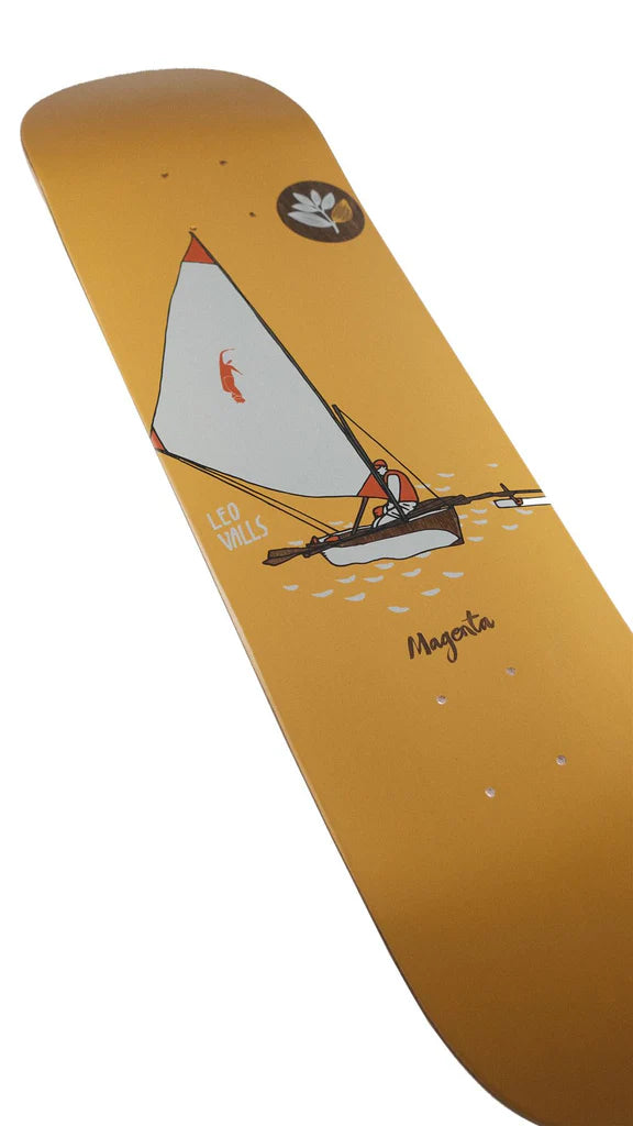 Magenta Skateboards - Leo Valls Nautic Series Deck 8" Magenta Skateboards