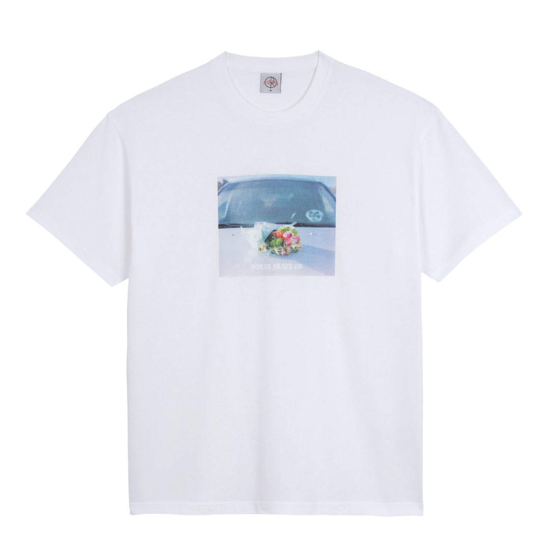 Polar Skate Co. - Dead Flowers Tee White