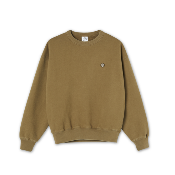 Polar Skate Co. - Patch Crewneck Brass