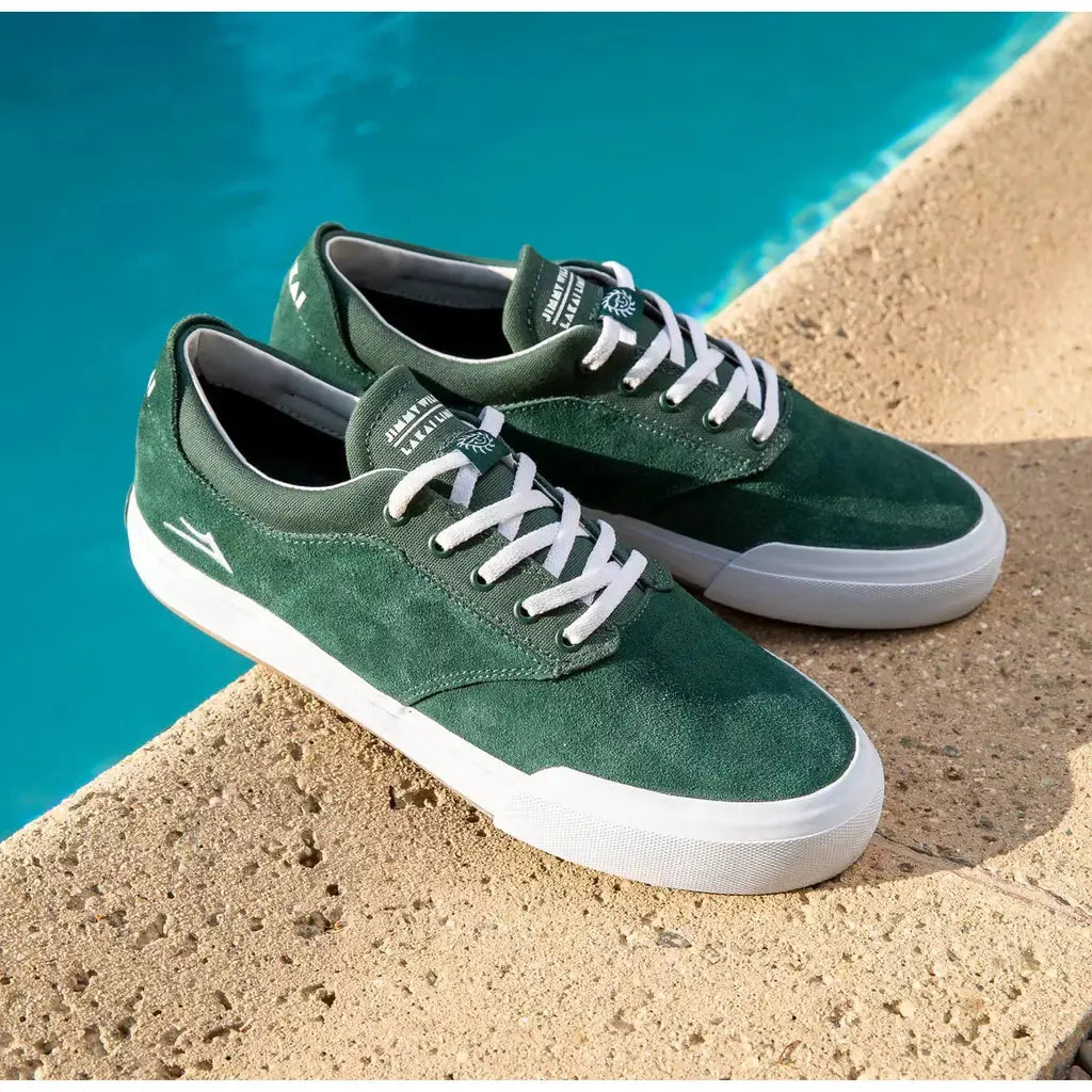 Lakai - Wilkins Schuhe Green Suede Lakai