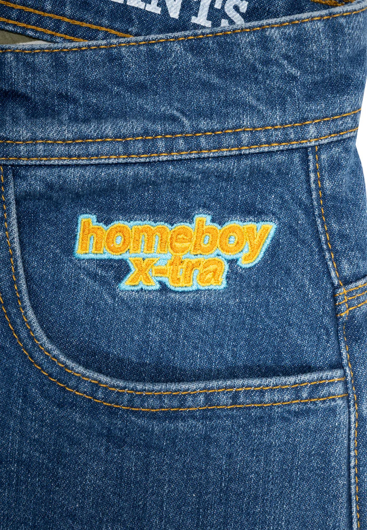 Homeboy - x-tra BAGGY Denim Washed Blue Homeboy