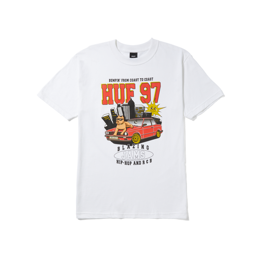 HUF - Blazing Jams Tee White