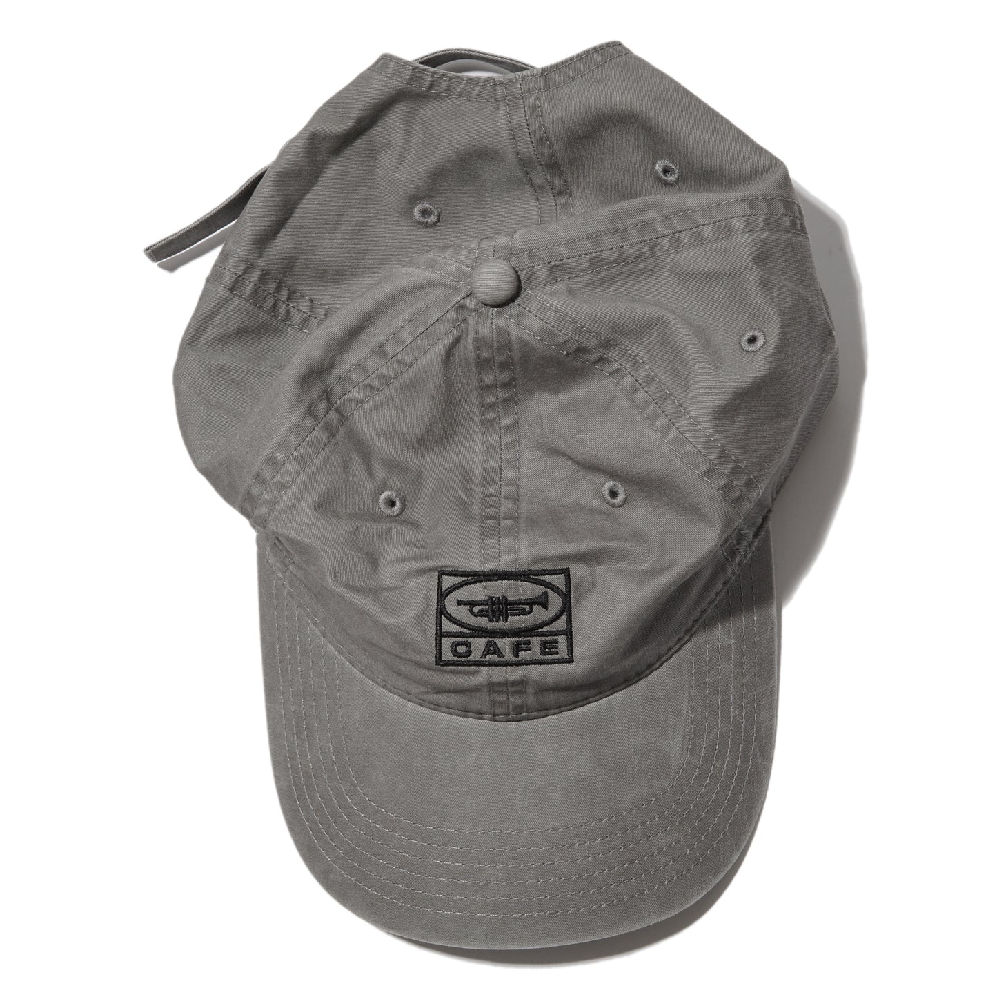 Skateboard Cafe - 45 6-Panel Cap Washed Black/Black