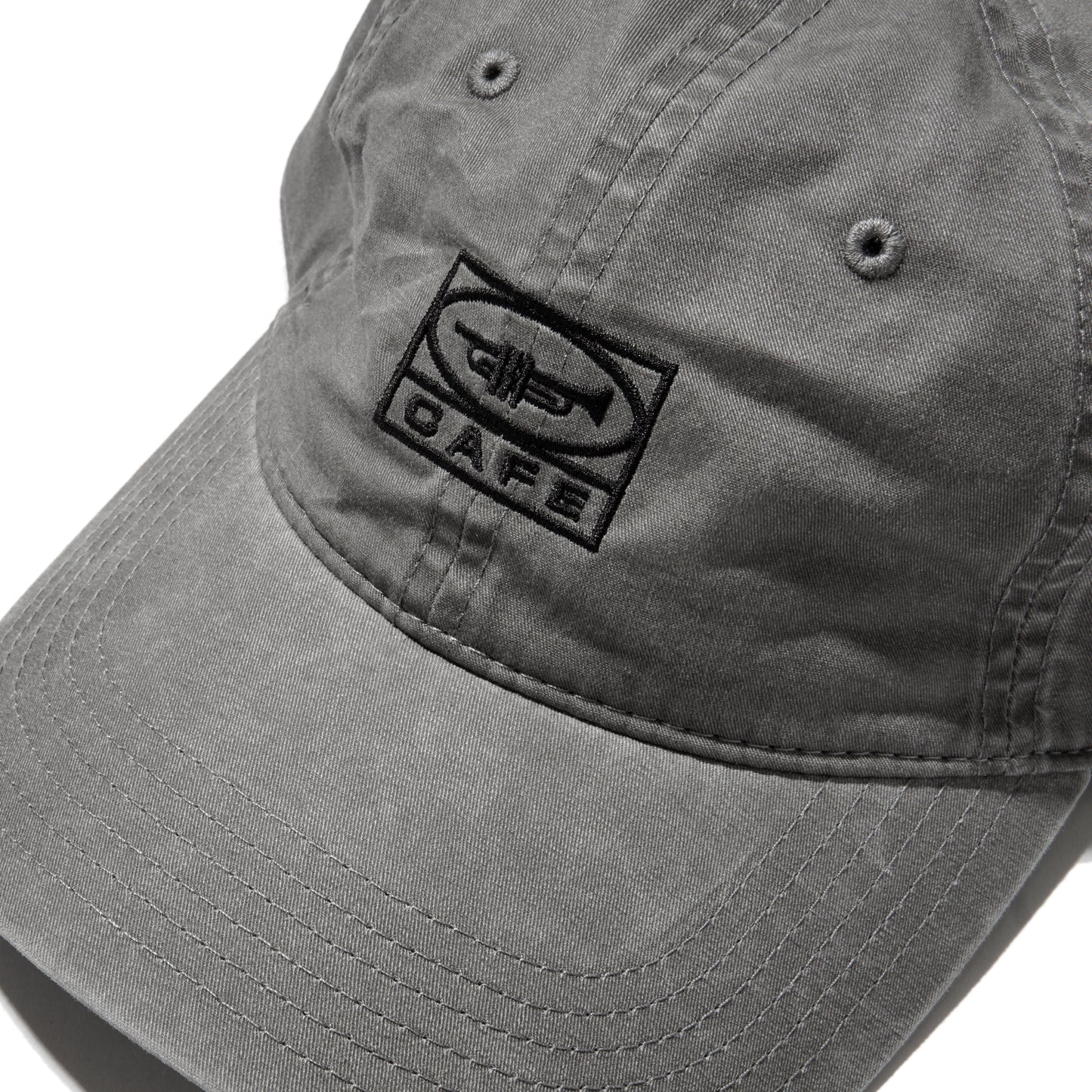 Skateboard Cafe - 45 6-Panel Cap Washed Black/Black