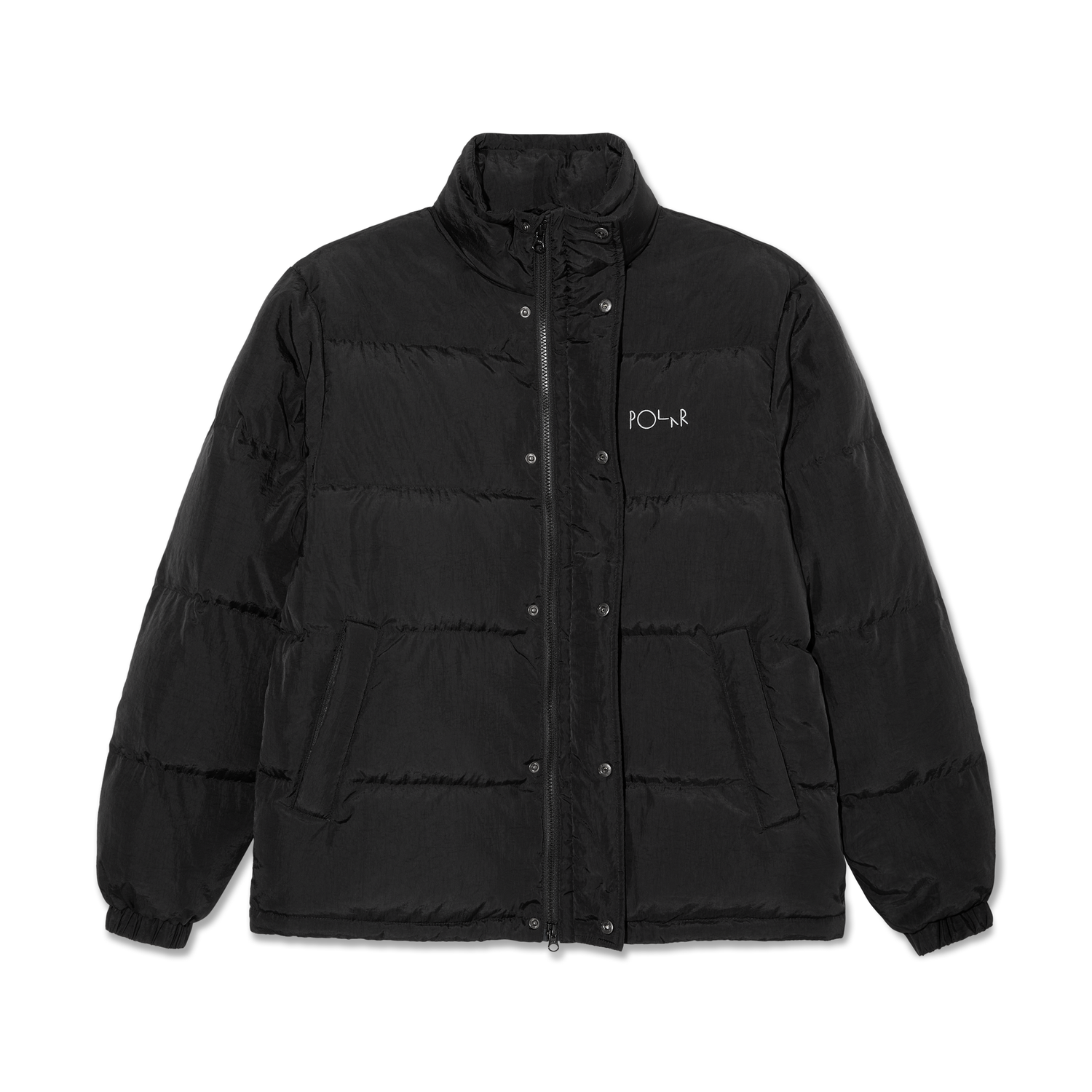 Polar Skate Co. – Basic Puffer Jacket Black Polar Skate Co.