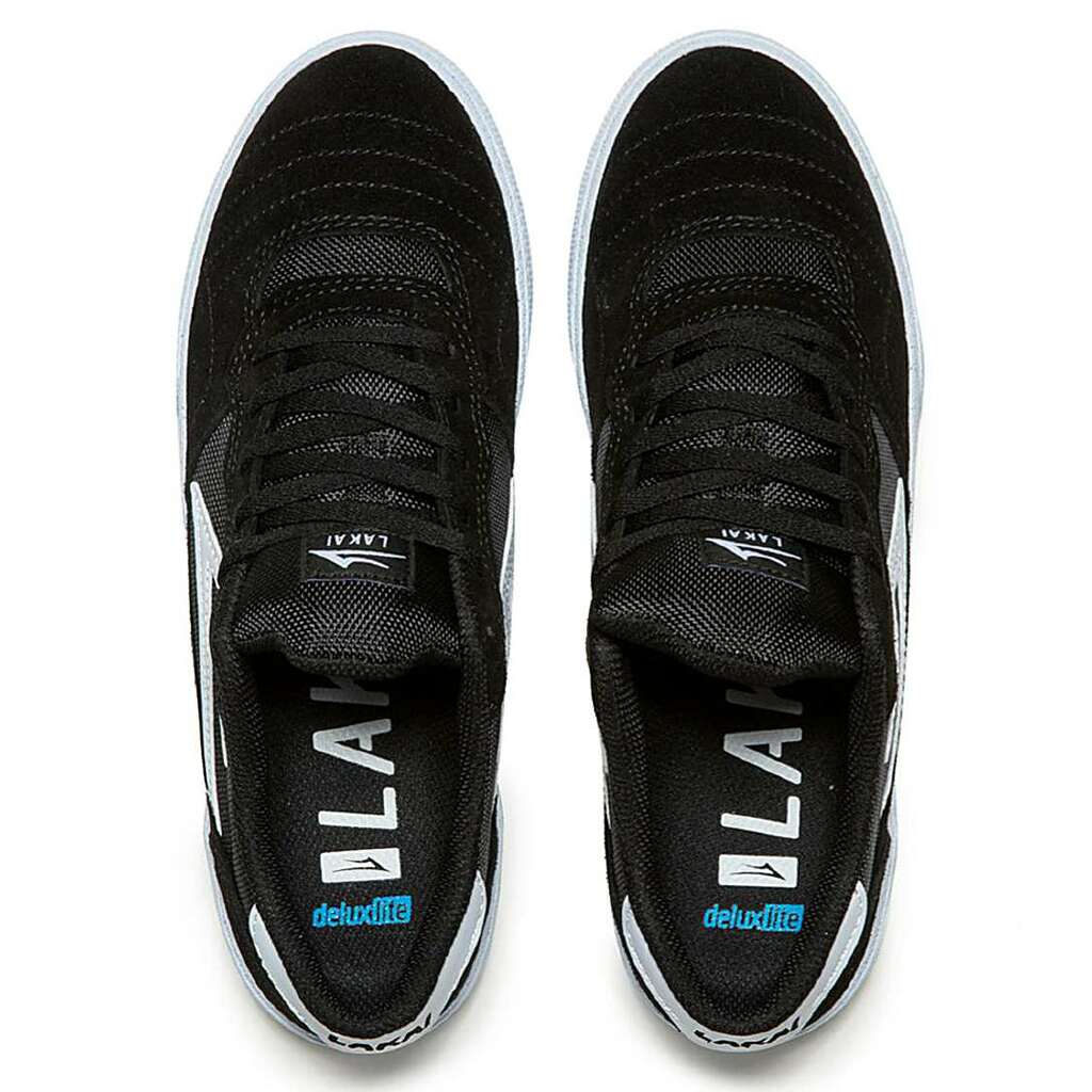 Lakai - Cambridge Schuhe Black/White Suede