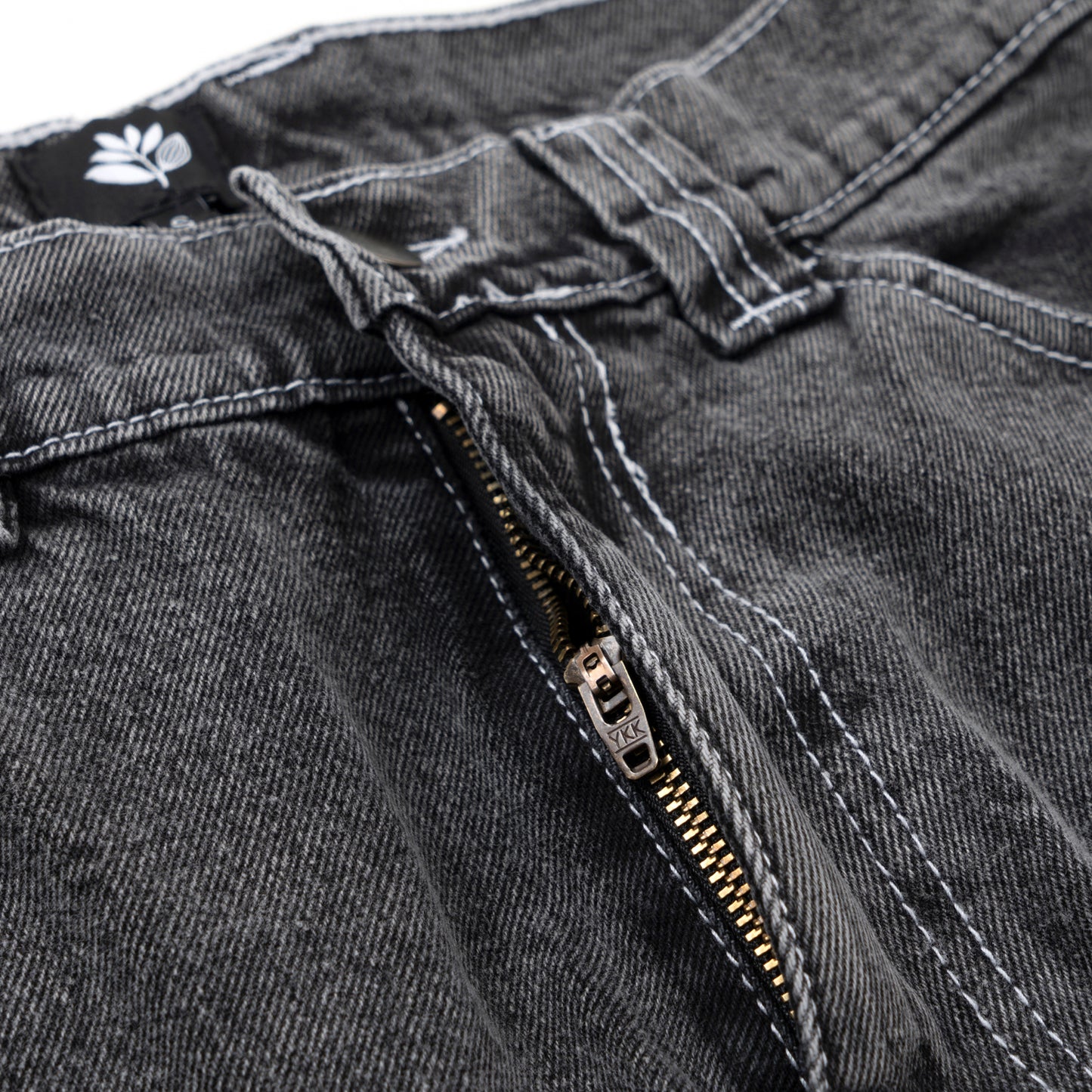Magenta Skateboards - OG Denim Pants Stitch Distressed Black
