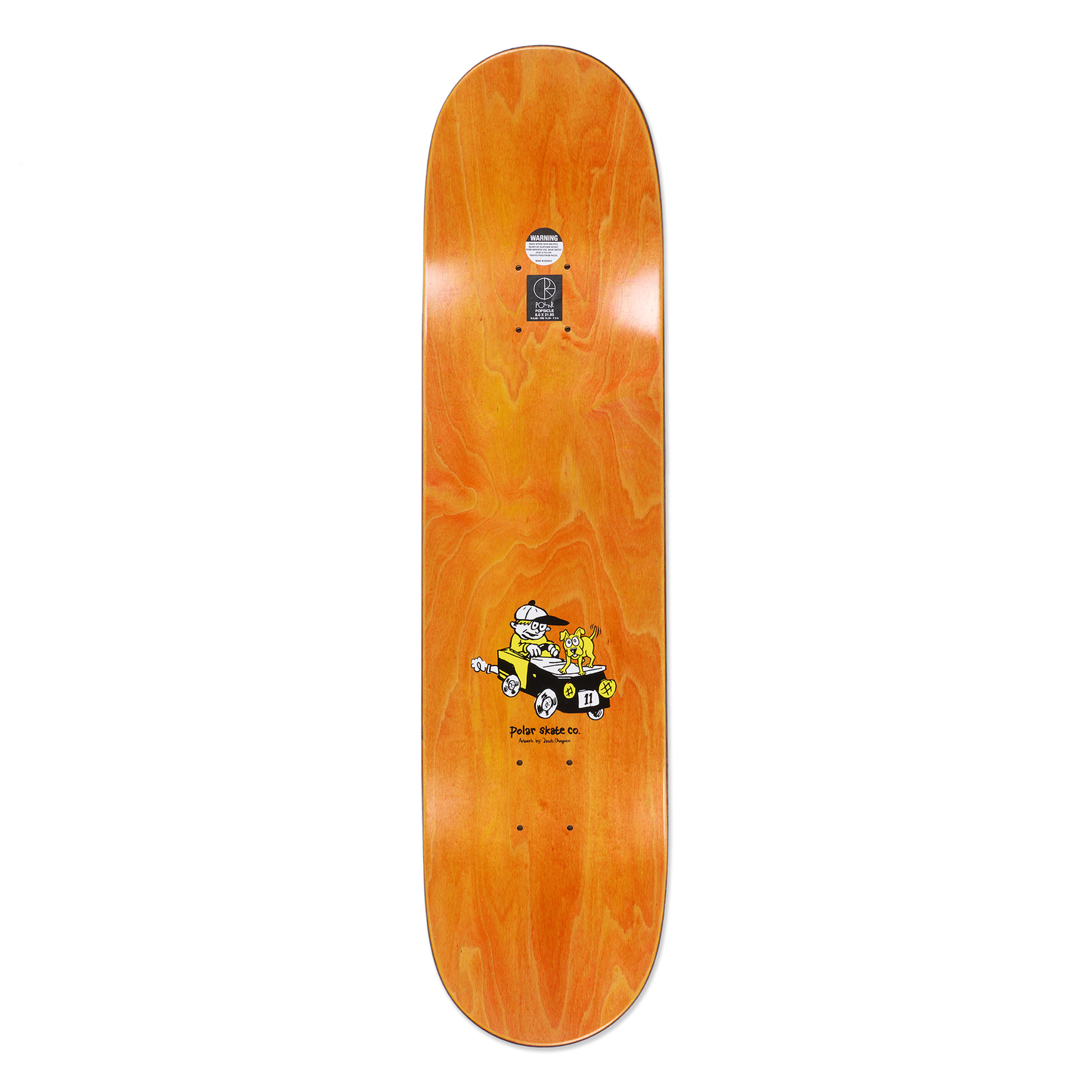 Polar Skate Co. - Emile Laurent Bus Stop Deck 8"