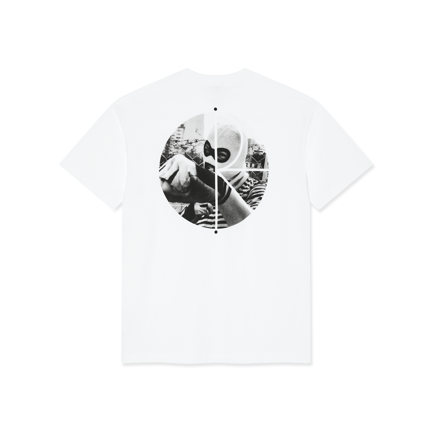 Polar Skate Co. - Fill Logo Tee Klez White