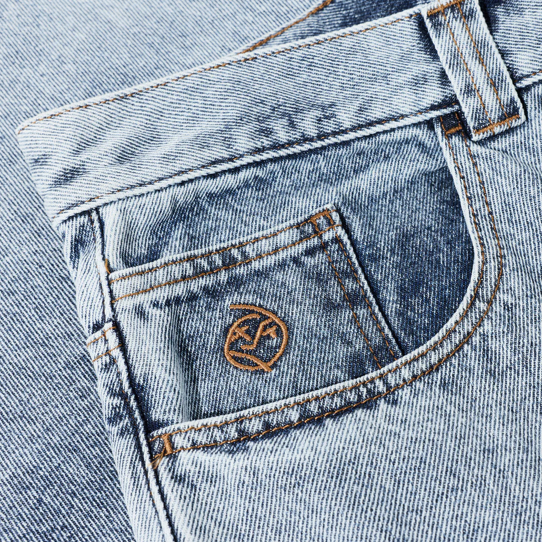 Polar Skate Co. - Big Boy Shorts Heavy Washed Blue