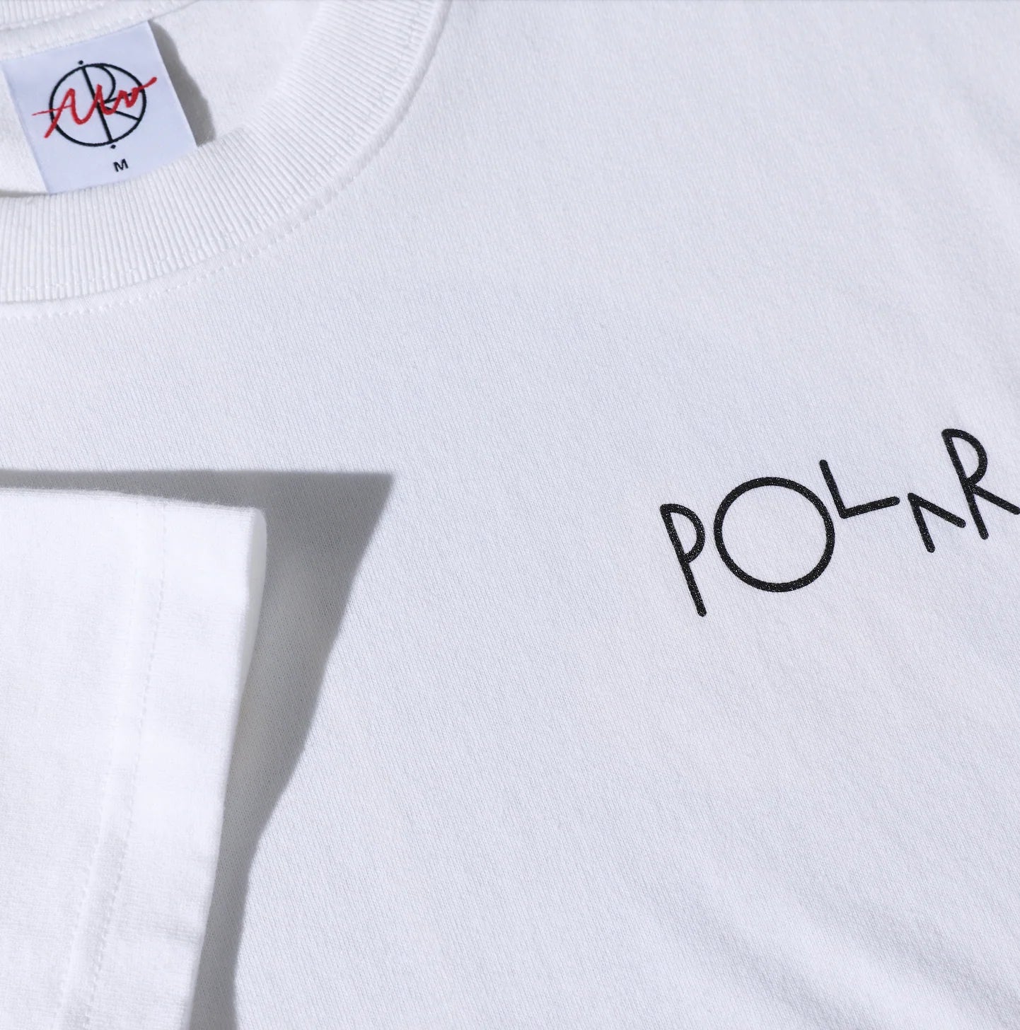 Polar Skate Co. - Märtas Roses Fill Logo Tee White