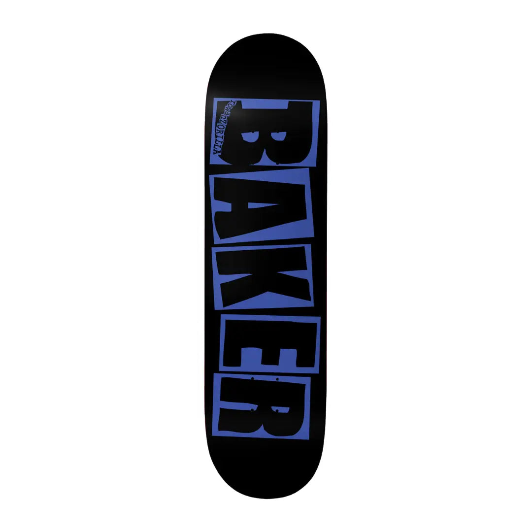 Baker Skateboards - Rowan Zorilla Brand Logo Blue Danger Deck 8.25" Baker Skateboards