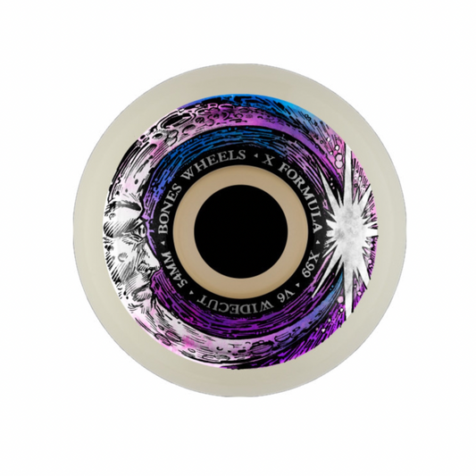 Bones Wheels - X-Formula V6 Wide-Cut Moon Beam 99A 54mm