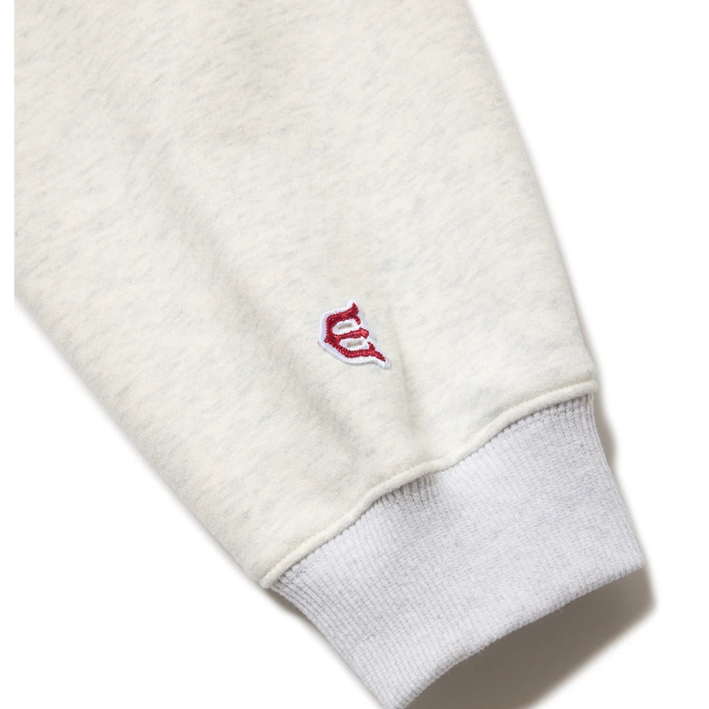 Evisen Skateboards – College Over Logo Sweatshirt Grey