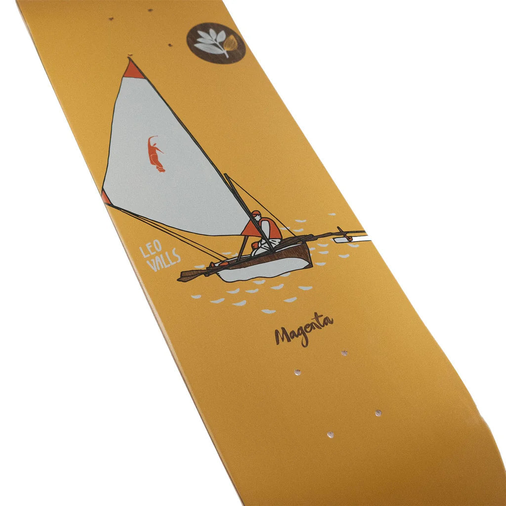 Magenta Skateboards - Leo Valls Nautic Series Deck 8" Magenta Skateboards