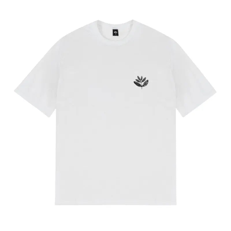 Magenta Skateboards - Feather Tee White Magenta Skateboards