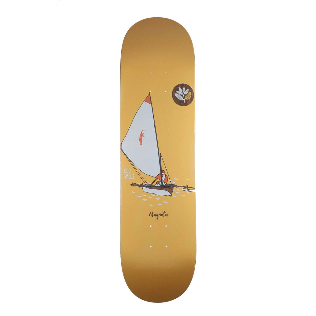 Magenta Skateboards - Leo Valls Nautic Series Deck 8" Magenta Skateboards