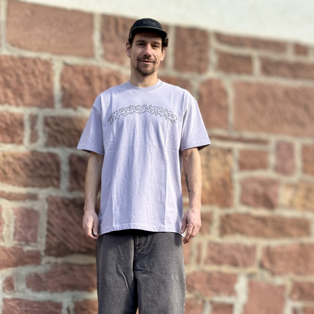Polar Skate Co. - Conflict Scenario Tee Pale Purple Polar Skate Co.