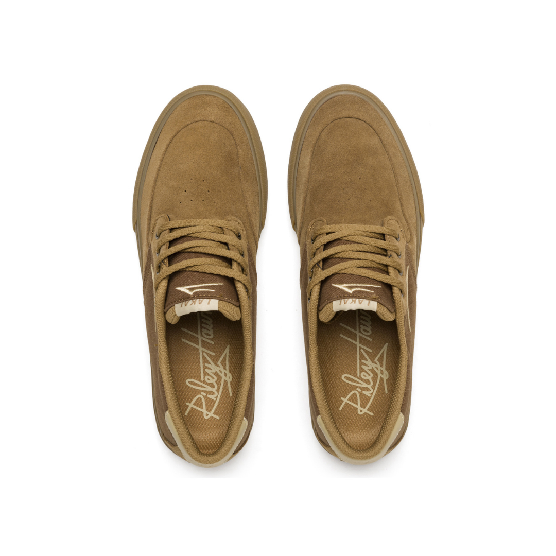 Lakai - Riley 3 Schuhe Walnut Suede