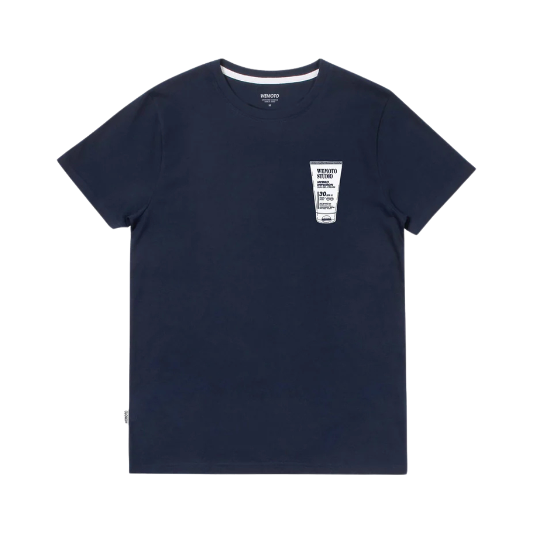 Wemoto - Suncream Tee Navy Blue