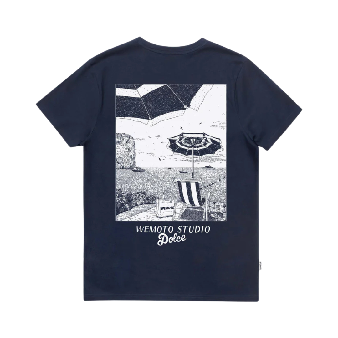 Wemoto - Suncream Tee Navy Blue