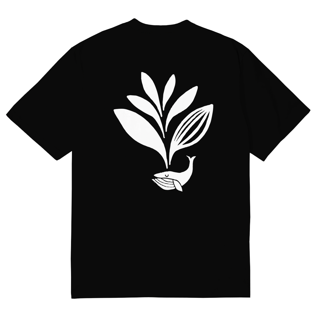 Magenta Skateboards - Whale Plant Tee Black
